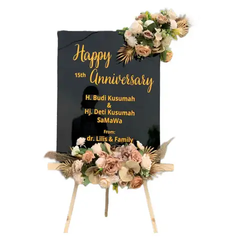 Papan Bunga Akrilik Manukan Wetan